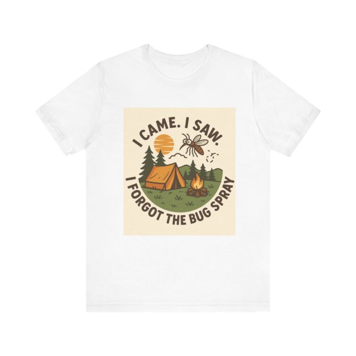 Camping Humor Tee, Unisex Short Sleeve Shirt, Funny Outdoor Apparel, Gift for Campers, Summer Activities Shirt