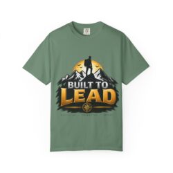 Built to Lead Mountain T-Shirt — Leadership Graphic Tee