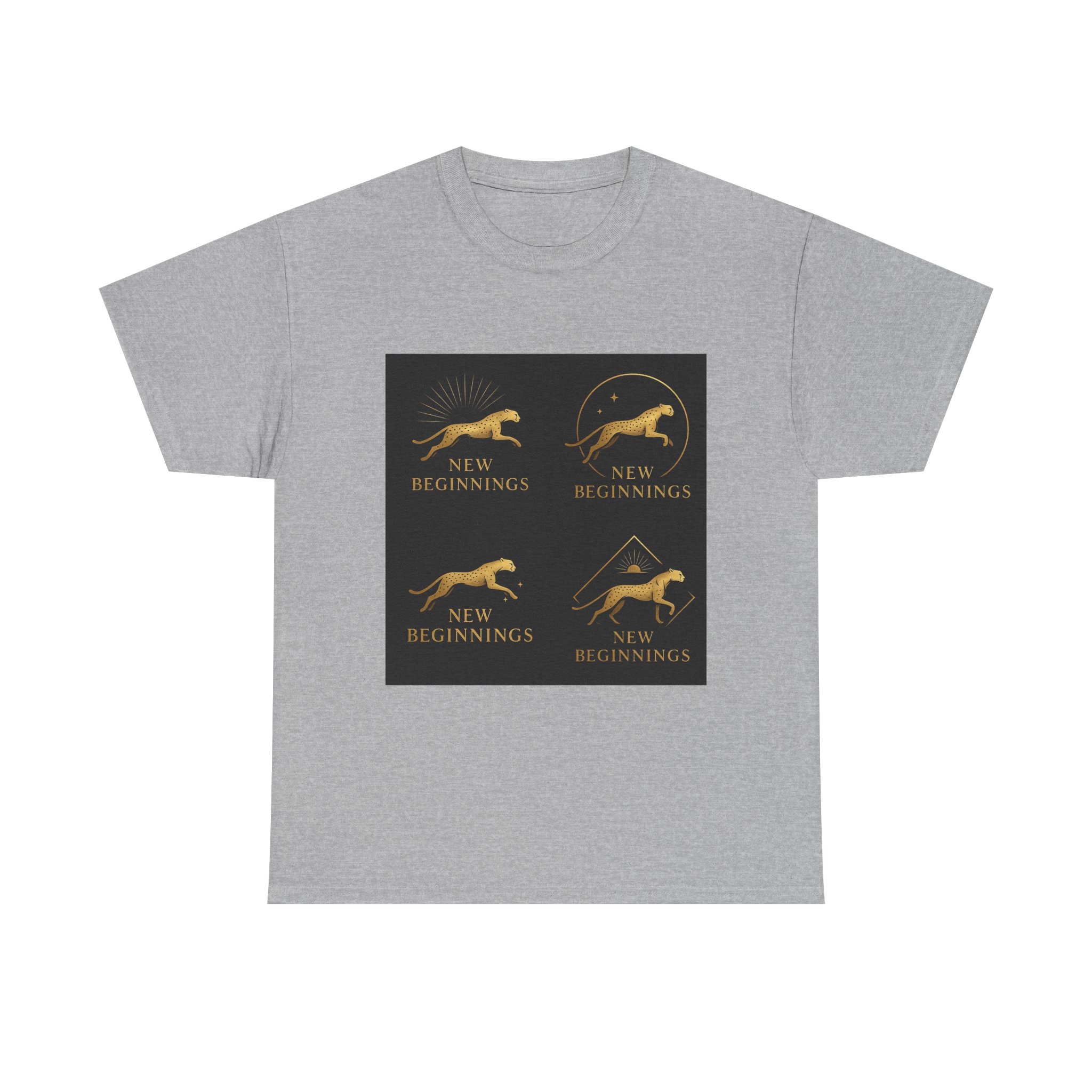 T-Shirt — 'New Beginnings' Gold Greyhound Graphic - Image 9