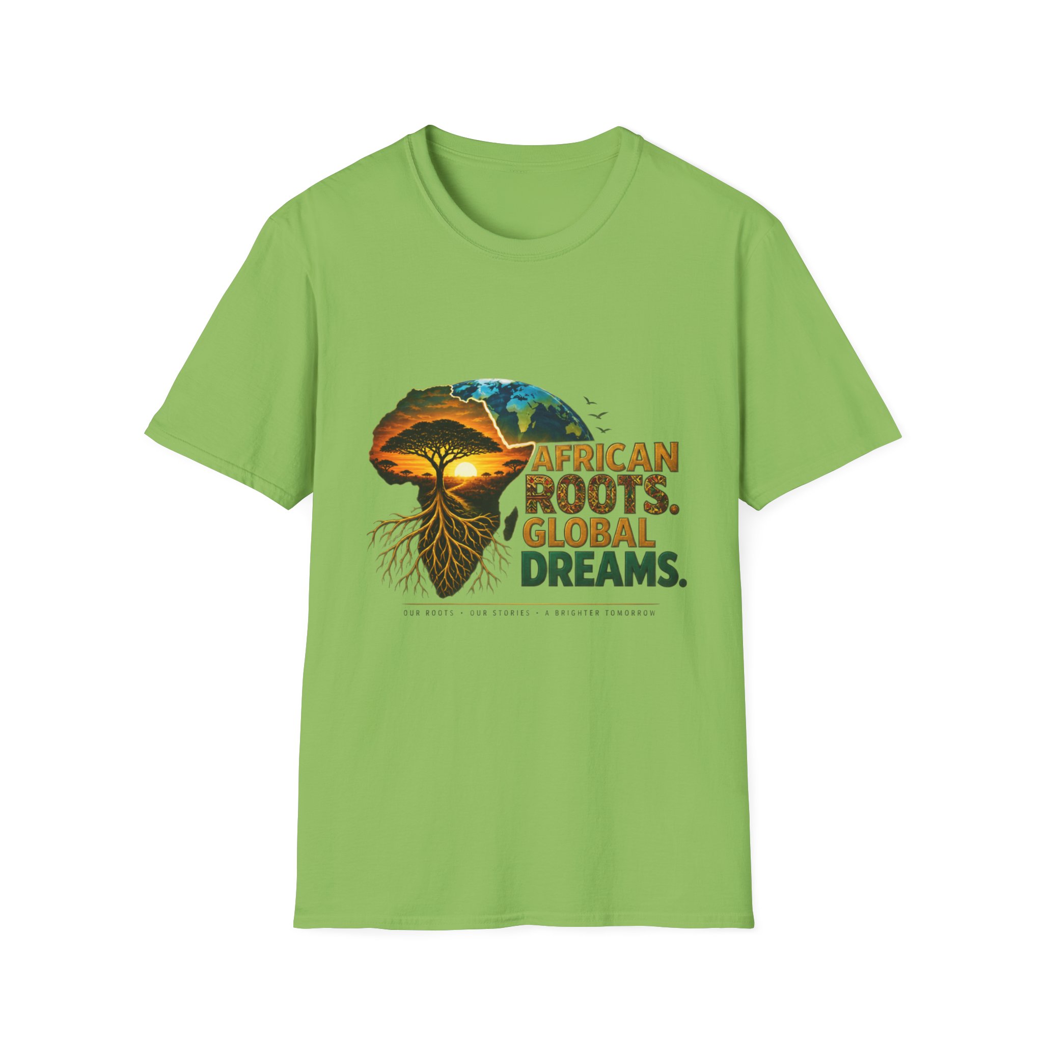 T-Shirt — African Roots, Global Dreams Graphic Tee - Image 17