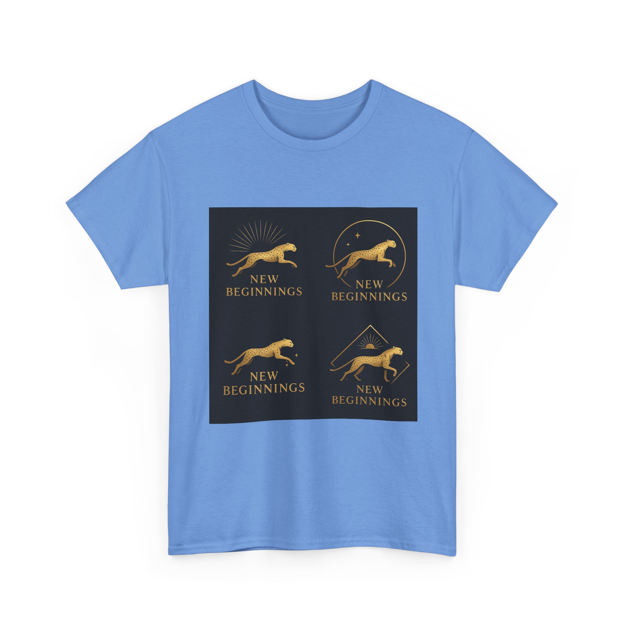 T-Shirt — 'New Beginnings' Gold Greyhound Graphic - Image 43