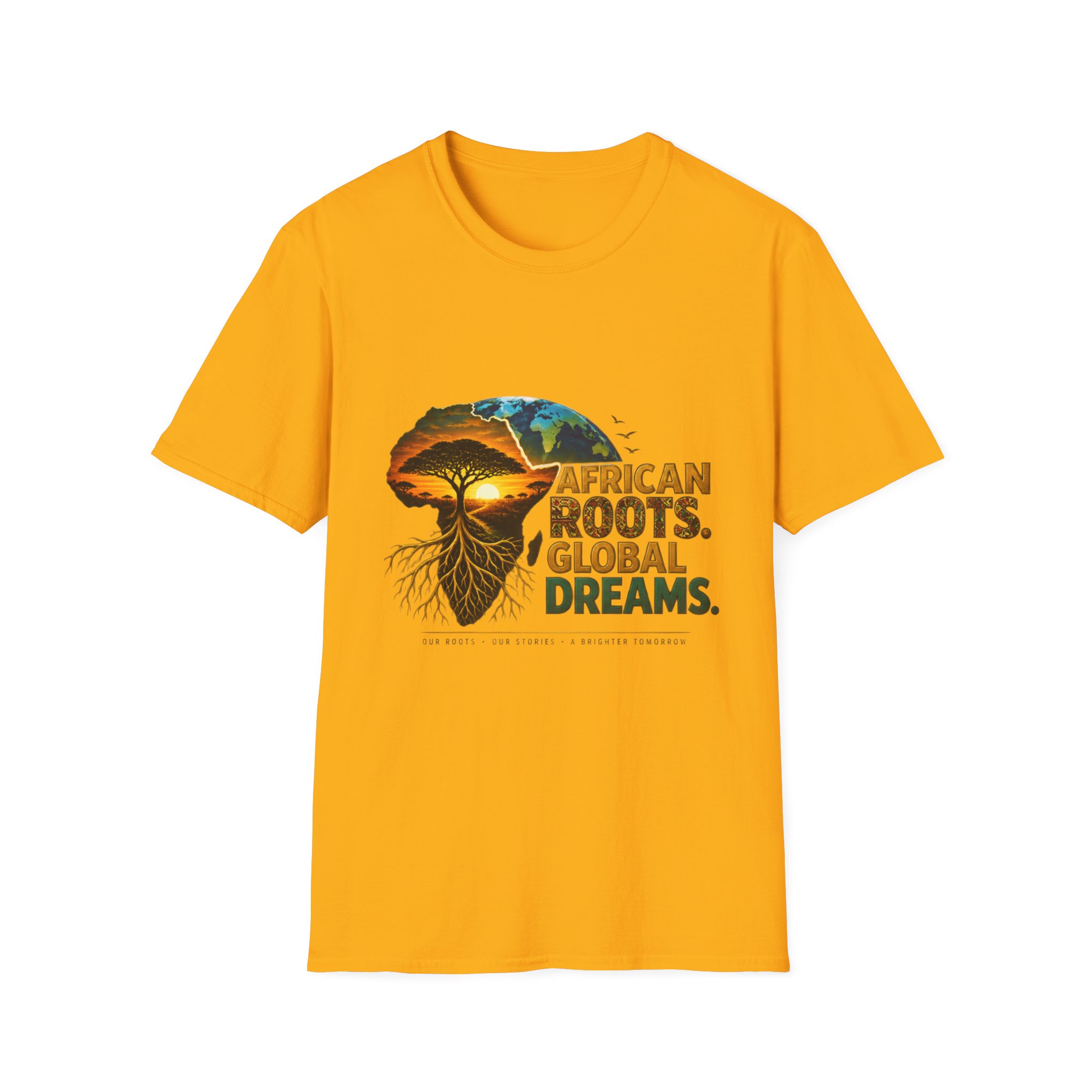 T-Shirt — African Roots, Global Dreams Graphic Tee - Image 9