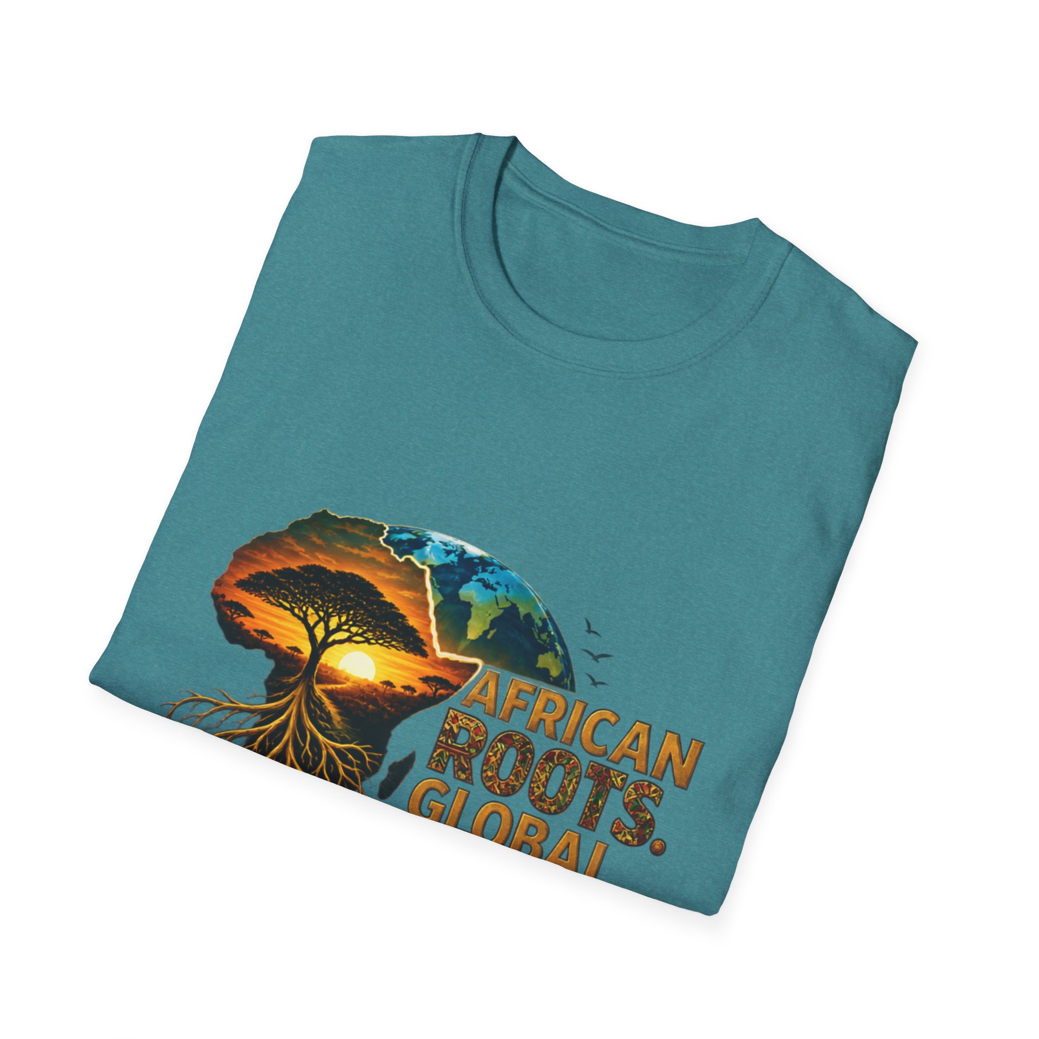 T-Shirt — African Roots, Global Dreams Graphic Tee - Image 28