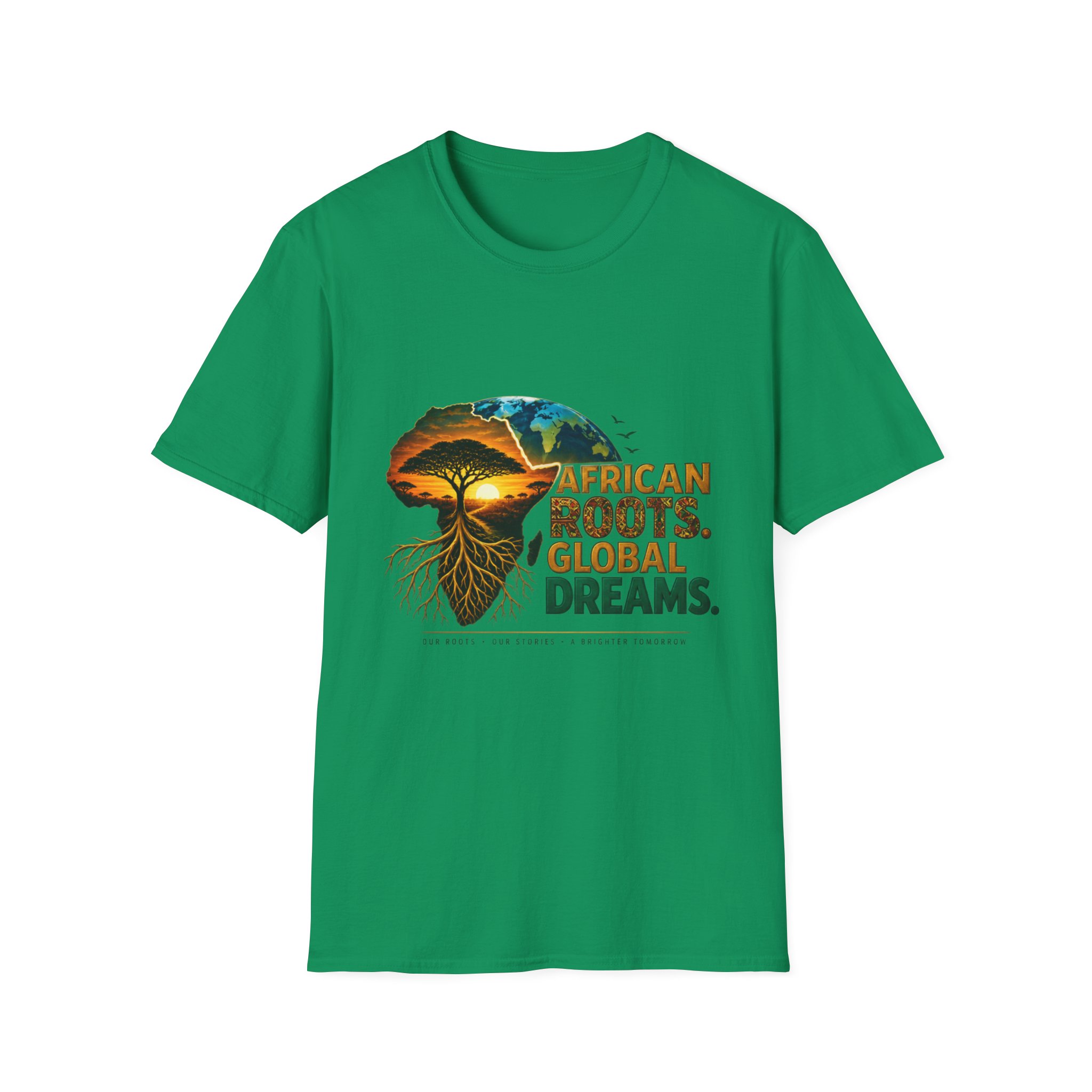 T-Shirt — African Roots, Global Dreams Graphic Tee - Image 21