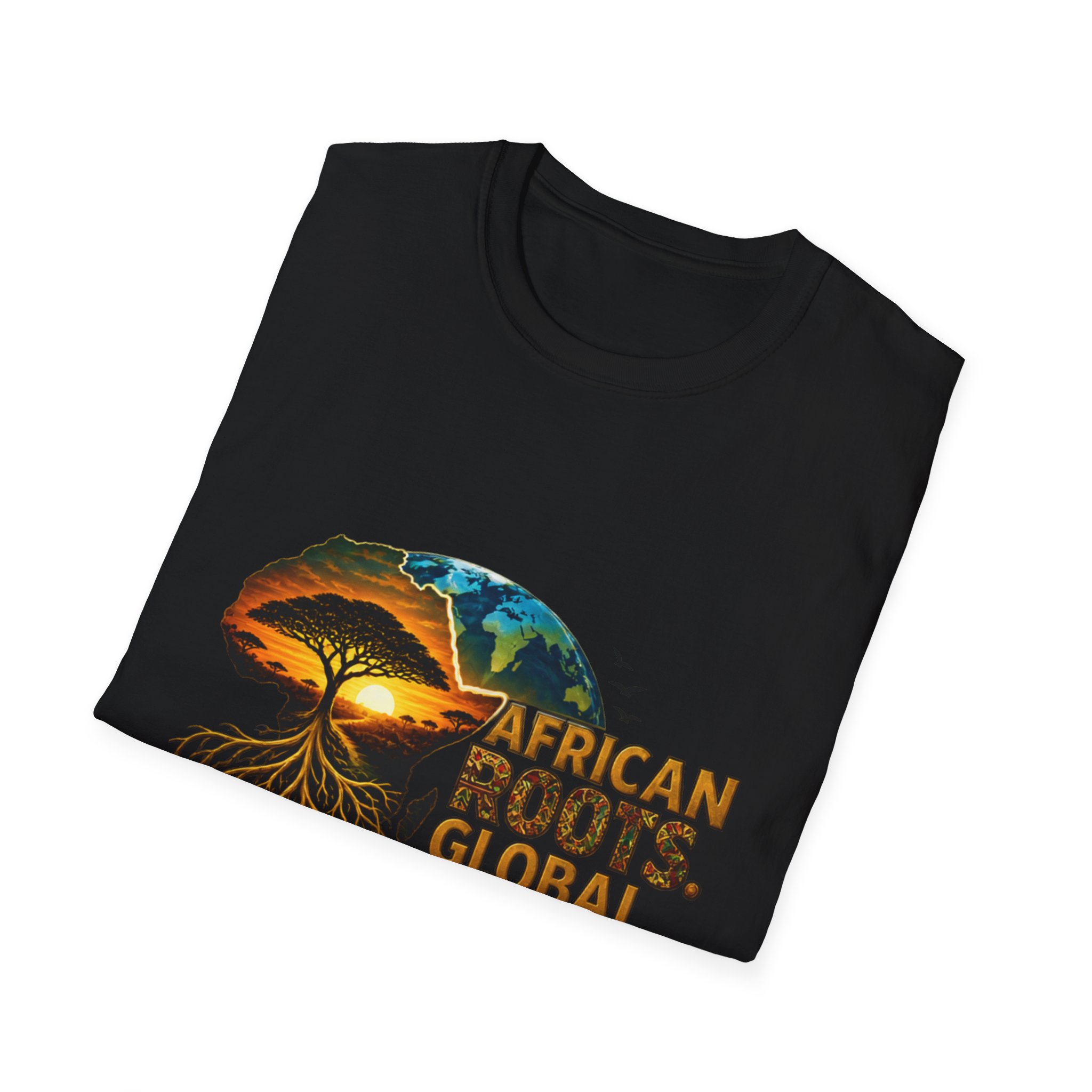 T-Shirt — African Roots, Global Dreams Graphic Tee - Image 4