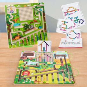 Magnetic Maze Color Counting Chamber